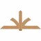 Ekena Millwork Redmond Smooth Timber Gable Bracket, Western Red Cedar, 72"W x 33"H x 5 1/2"D x 5 1/2"F, 11/12 Pitch GBW072X33X0606RED00SWR - alternate 1